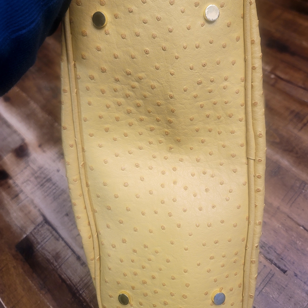 Ivanka Trump Mustard Satchel - Picture 5 of 7